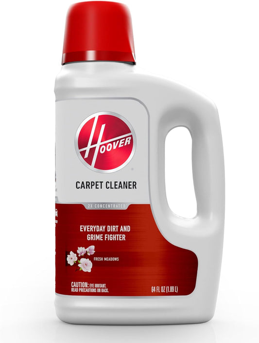 Hoover Everyday Solution, Deep Cleaning Carpet Shampoo, 64 oz Formula, AH30924, Package May Vary